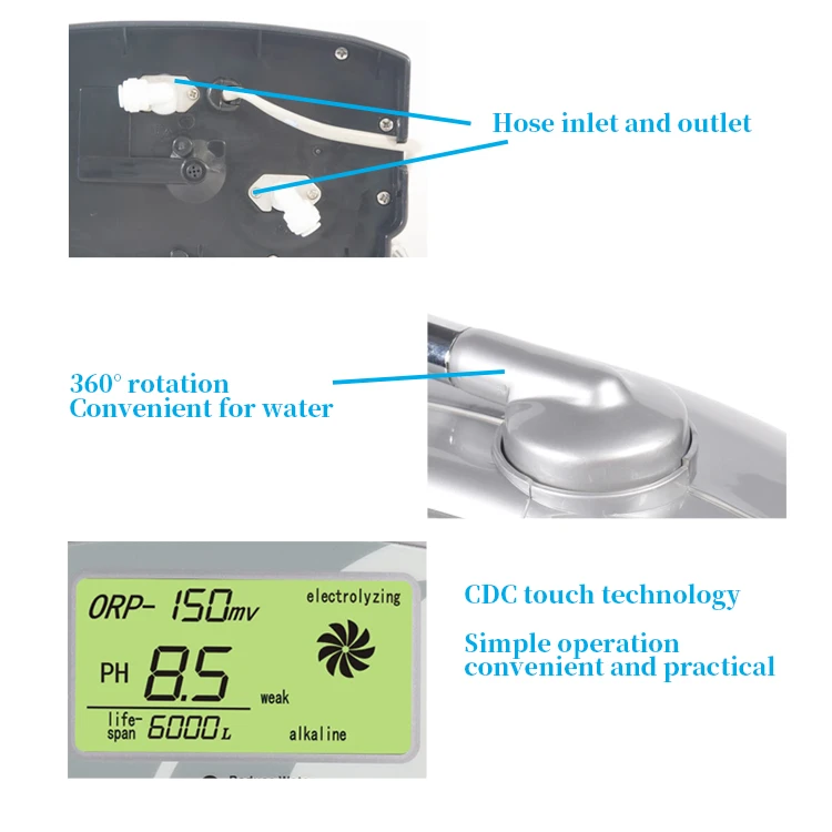 water ionizer machine factory